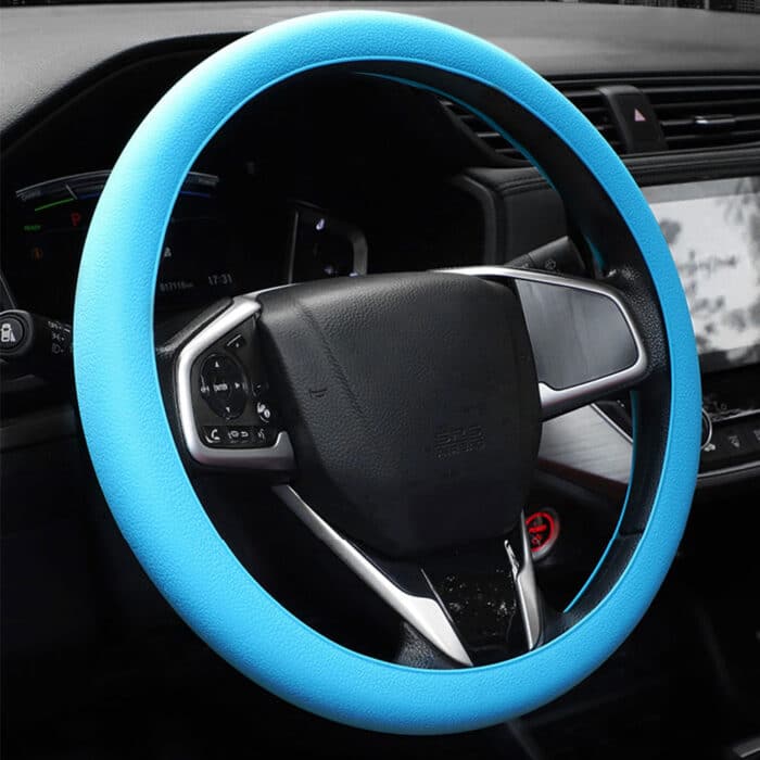 Car Silicone Steering Wheel Elastic Glove
