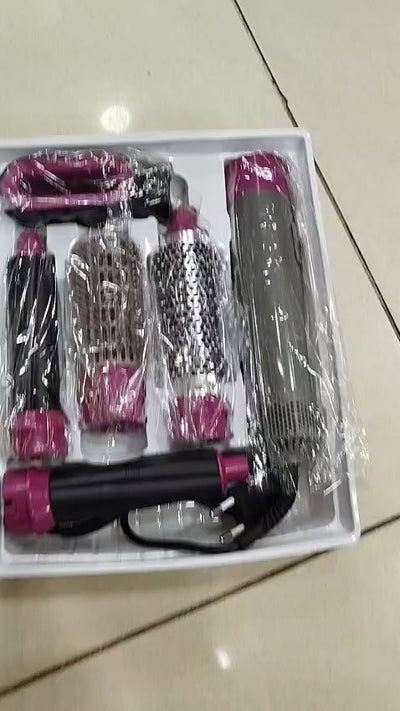 5 In 1 Electric Hair Dryer Brush | Blow Dryer Hair Comb Curling
