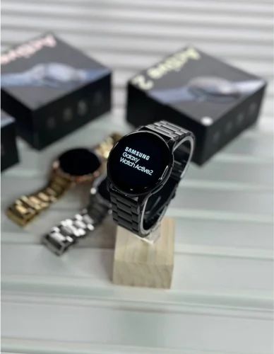 Samsung Active 2 with Rolex Chain Samsung Logo With Metal Strap