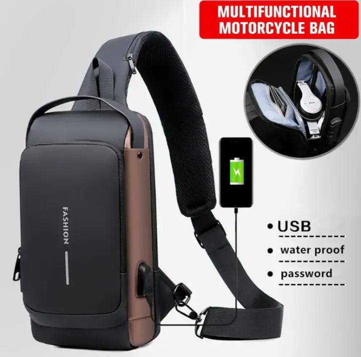 Chest Bag Multifunction Crossbody Sport Running Travel