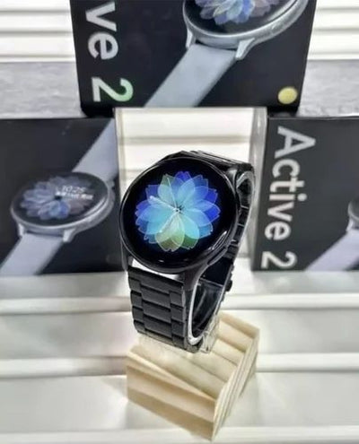 Samsung Active 2 with Rolex Chain Samsung Logo With Metal Strap