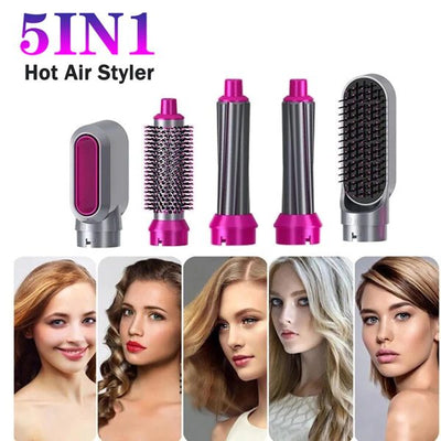 5 In 1 Electric Hair Dryer Brush | Blow Dryer Hair Comb Curling