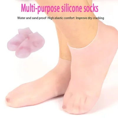 Silicone Jelly Socks Gel Moisturizing Socks Foot Care Protector