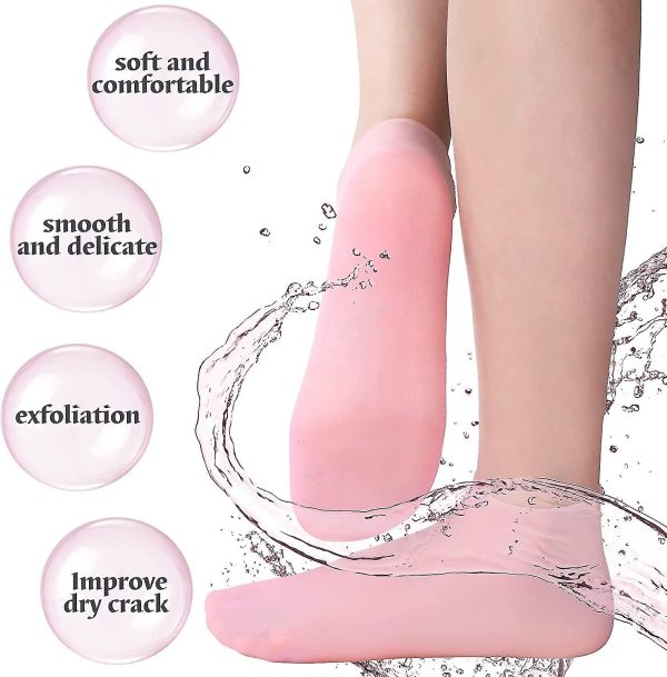 Silicone Jelly Socks Gel Moisturizing Socks Foot Care Protector