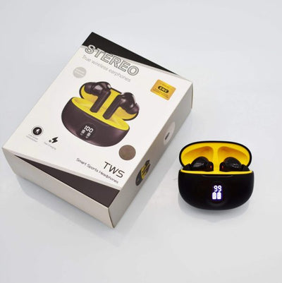 Professional Display Earbuds Stereo 895b Wireless Bluetooth Earbuds | Mic In-ear Headphones With Led Display