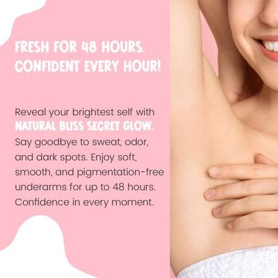 Secret Glow Original Underarm Brightening & Odor Control Cream