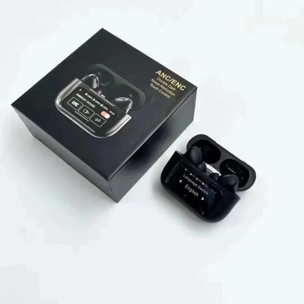 A9 Pro Anc/enc Wireless Earbuds | Touch Screen Control