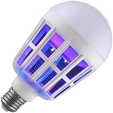 2-in-1 LED Mosquito Killer Bulb | 15W Insect Zapper Light