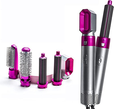 5 In 1 Electric Hair Dryer Brush | Blow Dryer Hair Comb Curling