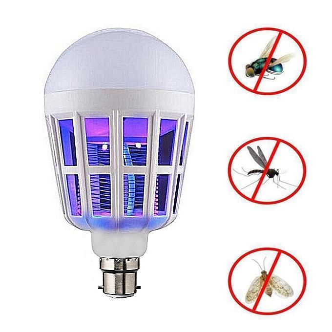 2-in-1 LED Mosquito Killer Bulb | 15W Insect Zapper Light